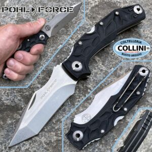 Pohl Force - Bravo Two Classic - Black Two Tone ATS-34 - 1078 - coltello