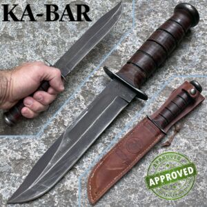 Ka-Bar - Vintage '80s - USMC Fighting Knife - 1217 - USATO - coltello