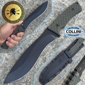 Spartan Blades - Machai knife Green - Fixed Blade Pro Grade- SBSL002BKGR - Coltello