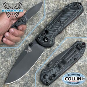 Benchmade - Mini Freek Knife - Cerakote CPM-M4 & Black/Gray G10 - 565BK-02 - coltello