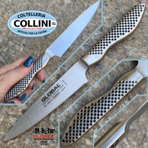 Global knives - GS108/SE -  Spelucchino dentato - 11,5cm - coltello cucina