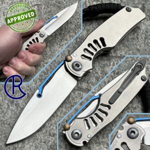 Chris Reeve - Ti-Lock Knife - Stone Washed - 2011 NOS Full Set - COLLEZIONE PRIVATA - coltello chiudibile