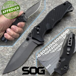 SOG - Vulcan Knife Black TiNi - VL11 - COLLEZIONE PRIVATA - coltello