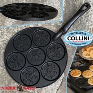 Nordic Ware - Padella per pancake - FALLING SNOWFLAKES