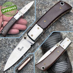 Francesco Pachì - Custom Folder knife - BG42 & Micarta - COLLEZIONE PRIVATA - coltello