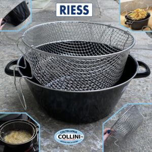 Riess - Pentola per frittura con cestello - 26 cm 