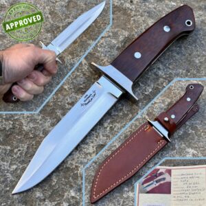 Livio Montagna - 2017 Fighter - N690Co & Snake Wood - COLLEZIONE PRIVATA - coltello artigianale