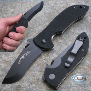 Emerson - Mini Commander Black Plain Wave - EK902 - coltello