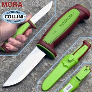 MoraKniv - Basic 511 Limited Edition 2024 - Ivy Green & Dala Red - 14281 - coltello