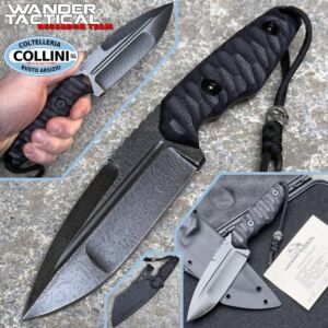 Wander Tactical - Freedom - Medieval D2 & Black Micarta - coltello custom