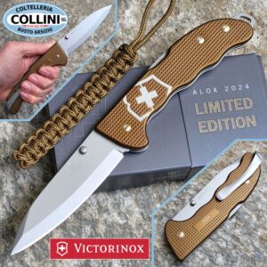 Victorinox - Evoke Alox - Terra Marrone - Limited Edition 2024 - 0.9415.L24 - coltello