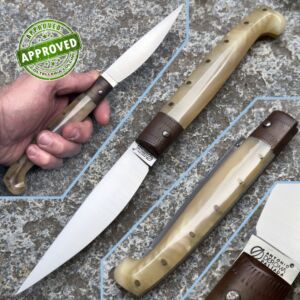 Deroma - Pattada Resolza knife coltello artigianale in corno di montone - COLLEZIONE PRIVATA