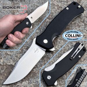 Boker Plus - M.E.R.K. 1 by Vaeringi Design - D2 & Black G10 - 01BO552 - coltello