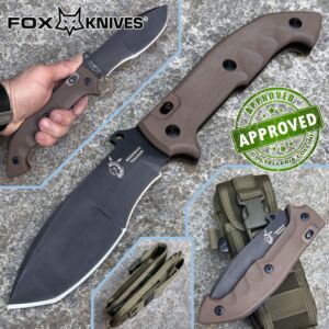 Fox - Trakker Meskwaki knife - PVD G10 Earth - COLLEZIONE PRIVATA - FX-501 coltello