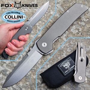 Fox - ATCF Original Gangster knife by Terzuola - MagnaCut & Acid Titanium - FX-ATC-OG1 - coltello