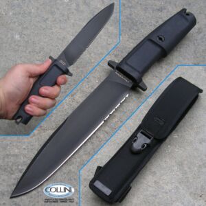 Extremaratio - Venom Black Half Serrated Knife - coltello