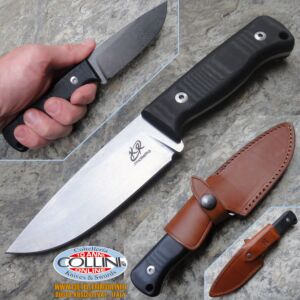 Knife Research - Rasul - Nero Stone Wash coltello