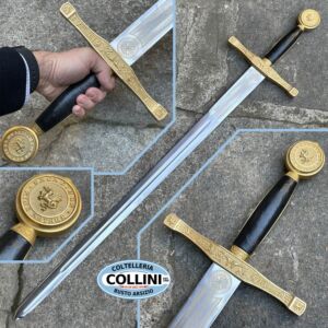 Gladius - Excalibur sword - dorata - spada storica