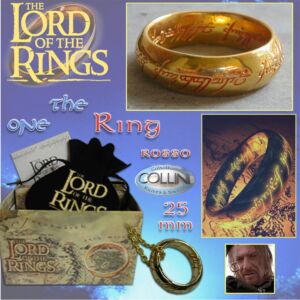 Lord of the Rings - Anello del Potere inc. Rossa 25mm 99.01 - Il Signore degli Anelli