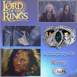 Lord of the Rings - Anello di Aragorn 21mm 703.21.75 - Il Signore degli Anelli