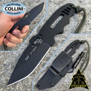 Tops - C.A.T. Covert knife Anti-Terrorism - Spearpoint Skeletonized - coltello