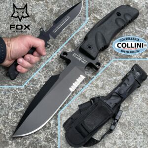 Fox - FX-P3B - Predator I knife - Clip Point Black Teflon - coltello