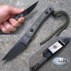 Tops - Scalpel Black Micarta coltello