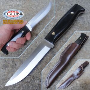 EnZo - Camper 125 - D2 - Black Canvas Micarta - 2083 - coltello