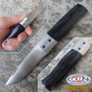 EnZo - PK 70 - CPM-S30V Flat - Black G10 Bolsters - 2905 - coltello