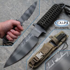 Strider Knives - MT Mod.10 Chuck Mawhinney Sniper Green Paracord - coltello