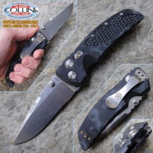 Hogue - EX-01 3.5" Folding Drop Point Stonewash - G-10 G - coltello