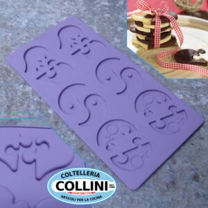 Lurch - Stampo per biscotti in silicone - Puzzle cuore - Valentin
