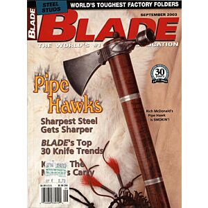 Rivista - Blade - Settembre 2003 - °RC - rivista di coltelli