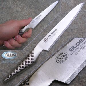 Global knives - GS13R - Utility Serration Knife 15cm - coltello cucina