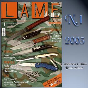 Lame d'autore - Numero 1 - Anno 2003  - rivista