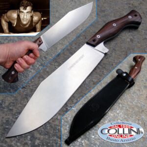 Viper - Carnera Heavy Utility Knife - D2 Stone Washed & Pao Santo Wood - VT4006SWCB - Machete