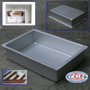 Decora - Teglia professionale in alluminio 40x30x7,5cm.