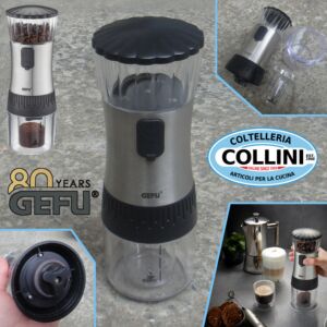Gefu - Macinino per caffe polvere - ricaricabile con  usb elettrica - POLVE