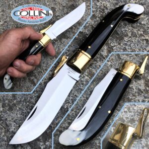 Conaz Consigli Scarperia - Zuava knife con fermo lama in corno di bue - 24 cm - 50079 - coltello