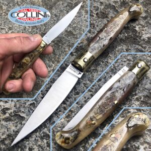 Conaz Consigli Scarperia - Pattada knife Brotzu montone grezzo 17cm - 53161 - coltello