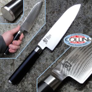 Kai Japan - Shun DM-0702L - Santoku 170mm. per mancini - coltelli cucina