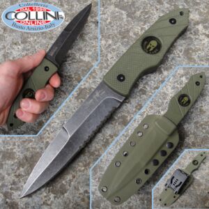 Hoffner - Hand Spear Molon Labe Green HS-S5CBK-FO - coltello