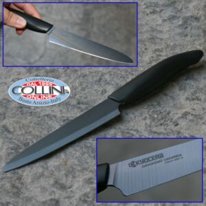 Kyocera - Ceramica Kyo Fine Black - Micro Utility Knife cm. 12,5 coltello ceramica - PROMO