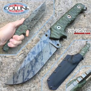 Wander Tactical - Haast Eagle - Black Blood - coltello custom