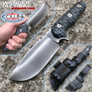 Wander Tactical - Lynx Iron Washed GunKote - coltello custom