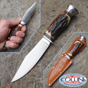 Scout Italy - 001 coltello tradizionale in cervo - coltello