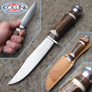 Scout Italy - 002 coltello tradizionale in cervo - coltello