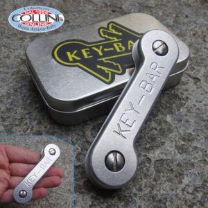 Key-Bar - Portachiavi in Alluminio con clip in titanio