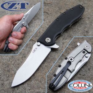 Zero Tolerance - Hinderer Slicer Frame Lock - Stonewashed - ZT0562 - coltello