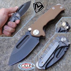 Medford Knife and Tools - Micro Praetorian knife G/T Desert D2 - coltello